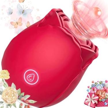 Imagem de Viboator de brinquedo feminino rosa com língua, vibrador de sucção rosa 2025, vibrador vibratório de rosa, ferramenta para adultos para mulheres hoje, potente ventosa clitioral vibra vibrador rosa, 10
