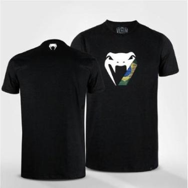 Imagem de Camiseta Venum Brazilian Flag Revolution - Masculino-Unissex