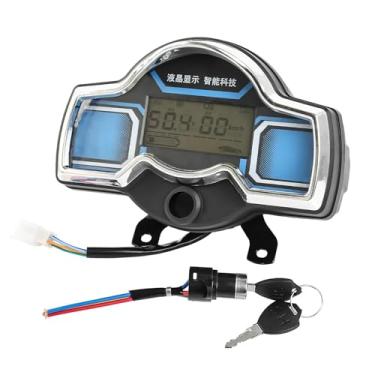 Imagem de Ysyqkn Painel de Triciclo Elétrico 48-72V com Odômetro, Trava E 2 Chaves, Display, Acessórios à Prova D'água E Medidor.