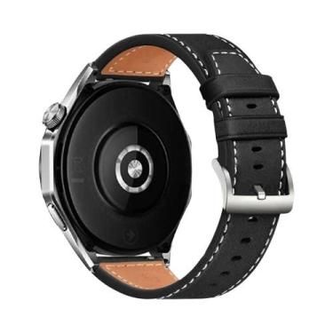 Imagem de Pulseira De Couro E Silicone De 22mm Para Huawei Watch GT6 6Pro GT5 GT