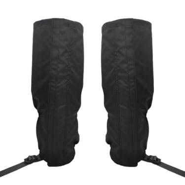 Imagem de Polainas de caminhada Polainas de perna leves Polainas de neve à prova d'água à prova de vento durável capa de perna protege para montanhas de neve, caminhadas, esqui, caminhada, escalada, caça