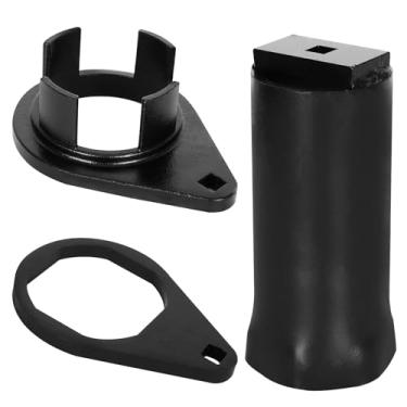 Imagem de Miory Kit de ferramentas Bravo 3 91-8053741 Ferramenta de suporte de rolamento e 91-805457T1 Soquete de porca de suporte e 91-805374 Blackhawk Drive Tool compatível com Mercury/Mercruiser Bravo III