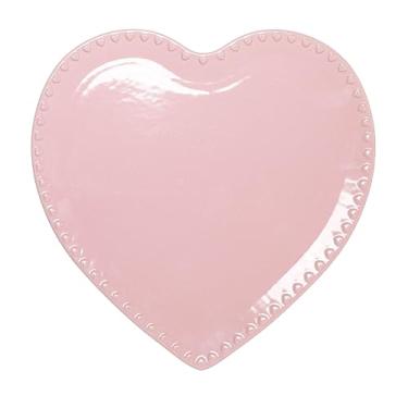 Imagem de Prato de bolo de coração PH 30,5 cm PK