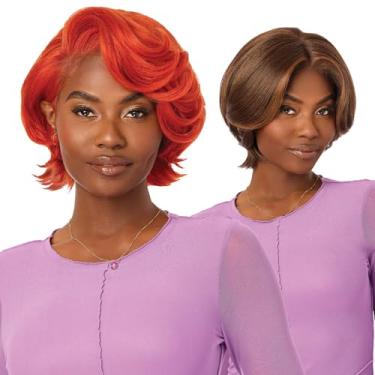 Imagem de Outre Lace Front Wig - Perfect Hair Line 13X4 - Swoop Series - Swoop 18 (JET BLACK 1)