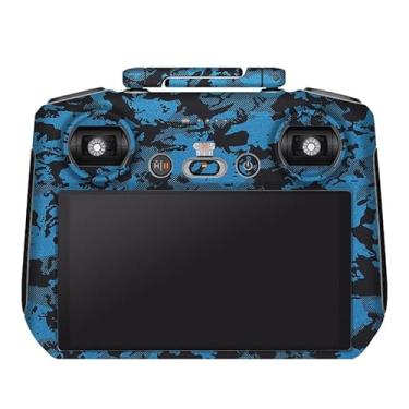 Imagem de Capa antirriscos RC 2 para controle DJI RC2 decalque película para controle remoto AIR3 capa adesiva acessórios de equipamento de vídeo fotográfico (azul cavaleiro, para DJI RC2)