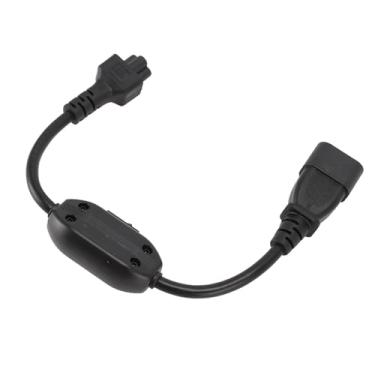 Imagem de Dpofirs Cabo de Extensão de Alimentação IEC320 C14 a C5 Durável Interruptor Liga/Desliga Com 0,3 Metros de Comprimento para Vários Dispositivos