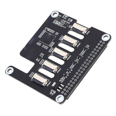 Imagem de Dpofirs Adaptador PCIe FFC Expande Com Eficiência a Interface 5 PCIe Gen2 para Entusiastas e Engenheiros DIY, PCB, 2,22 X 2,56 pol.