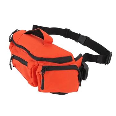 Imagem de aqxreight Bolsa de Cintura Resistente à água, Grande Capacidade de Armazenamento de Partição, Cinto Ajustável, Pacote de Cintura para Viagens, Caminhadas, Corrida, Esportes Ao Ar Livre, Desgaste