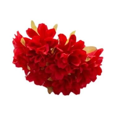 Imagem de 18 Peças De Flores Artificiais De Cravo De Seda Para Decoração De Nata