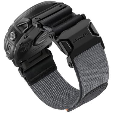 Imagem de Bandletic Pulseiras magnéticas compatíveis com Garmin Tactix 8 de 51 mm, pulseira de ajuste rápido de 26 mm para Fenix 8 51 mm/7X 6X Pro/5X Plus/3/3 HR/Instinct 2X 3 50 mm/Enduro/Quatix 8 51 mm/Epix