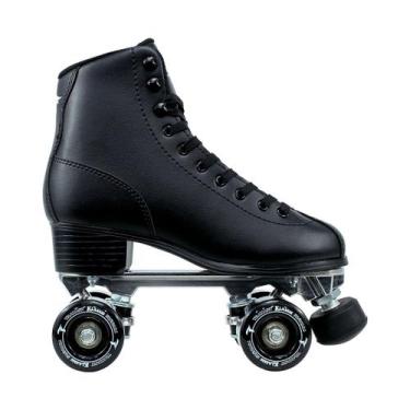 Imagem de Patins Traxart Quad Klassic Preto - Rodas 58mm/83A ABEC-5, # 5 - 36/37