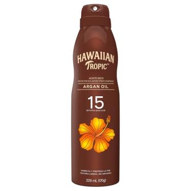 Imagem de HAWAIIAN TROPIC SPRAY ACEITE SECO PROTETOR SOLAR FPS 15 170G