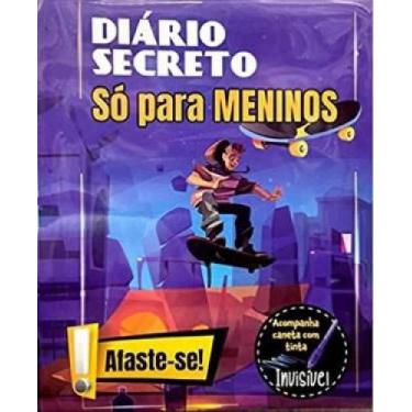 Imagem de Diário secreto só para Meninos skate com Caneta mágica - PAE EDITORA, 
