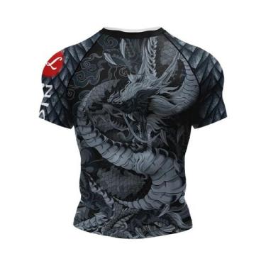 Imagem de Camiseta De Verão Masculina Para Grappling Cody Lundin Sublimação BJJ 