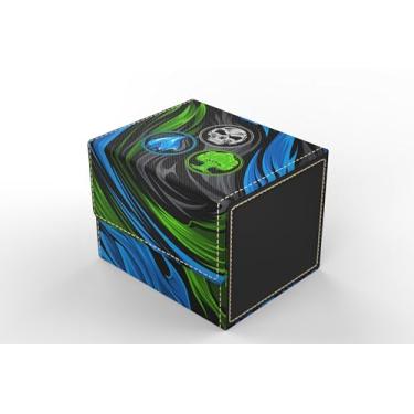 Imagem de Ai Armor The Vault- TCG/MTG Color Combo Deck Boxes (azul/preto/verde)