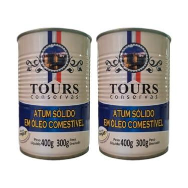 Imagem de Kit 2X: Atum Sólido em Óleo Tours 400g