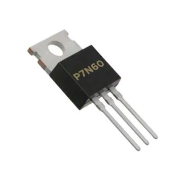 Imagem de Transistor P7N60 = P7 N60 = 7N60 Mosfet - To220 - Chipsce