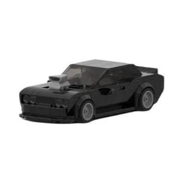 Imagem de Blocos De Montar Dodge Charger Dom Racing Para Meninos, Brinquedos Cri