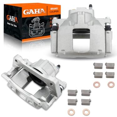 Imagem de GAHA 18B5044 18B5045 Pinças de freio dianteiras esquerda e direita com suporte para 08-13 para Chrysler Town & Country, 08-15 para Dodge Grand Caravan/07-10 Nitro, 08-12 Jeep Liberty, 07-12 Wrangler