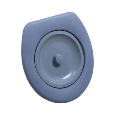 Imagem de Assento sanitário de emergência portátil, tampa de vaso sanitário port