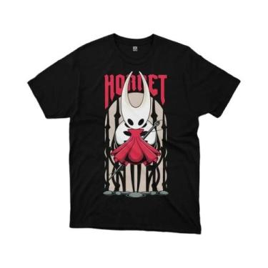 Imagem de Camiseta Unissex Oversized De Algodão Hollow Knight Silksong Y2k De Ma