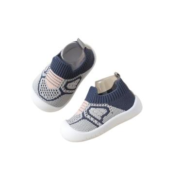 Imagem de Sapatinho Meia Infantil Antiderrapante para Bebês e Primeiros Passos - Conforto e Segurança