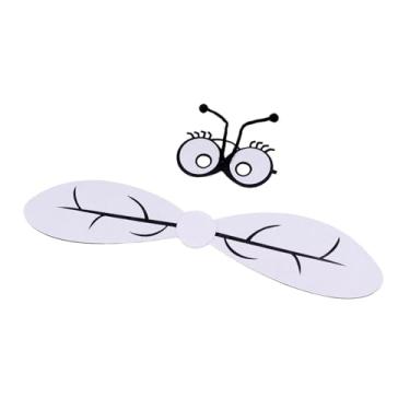 Imagem de YIJU Kit de fantasia de mosca com asas para festa, carnaval, aniversário e baile de máscaras.
