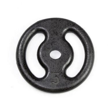 Imagem de Anilha 05kg Vazada Ferro Pintado-Unissex