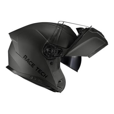 Imagem de Capacete Articulado Race Tech Signal Monocolor Titanium Robocop Escamoteável-Unissex