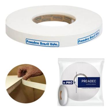 Imagem de Fita De Borda PVC Branco Tx 22mm X 300m Proadec