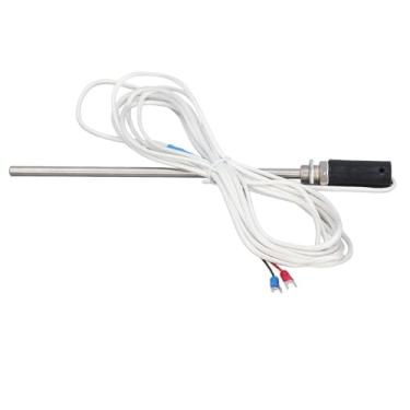 Imagem de WALFRONT Sonda Termopar Tipo K, Sensor de Temperatura Aterrado Em Aço Inoxidável Com Sonda de 50 Cm e Rosca de 8 Mm para Tratamento Térmico Industrial de Forno de Forno (#3)