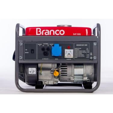 Imagem de Gerador Gasolina 1,3Kva 110V Partida Manual B4T-1300 Branco