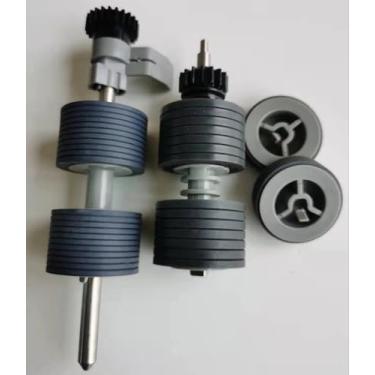 Imagem de LNNDML 1SET X PA03575-K011 PA03575-K012 PA03575-K013 Kit de rolo separador de rolo de freio para Fujitsufi-6800 fi-6800 fi-6400 fi-6420 acessórios de impressora