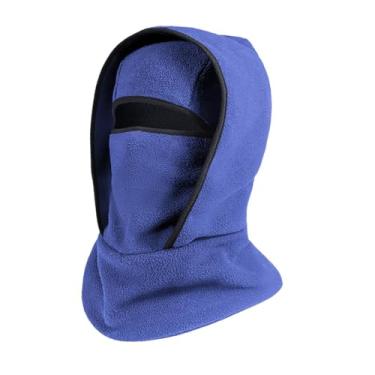 Imagem de YIJU Gorro de inverno, balaclava, máscara de esqui para escalada, patinação e esportes ao ar livre, Azul