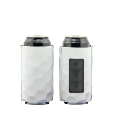 Imagem de ZipSip Magnet - Cooler Ajustável Multifuncional Com Zíperes Para Latas, Garrafas, Copos Finos De Cerveja, Festa, Café, Refrigerador Capa Neoprene Isolada, Golfe, Grande