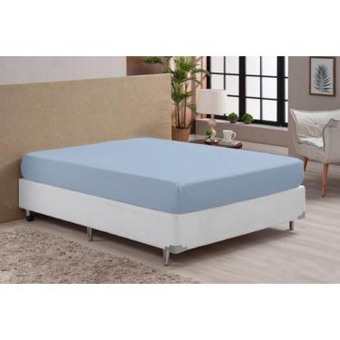 Imagem de Lençol Casal Avulso Com Elástico Percal 100% Algodão - Jire Bordados, 