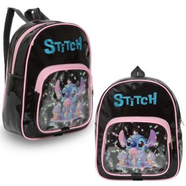 Imagem de Mochila Infantil De Costas Stitch Pre Escola Mini Bolsa - Plike