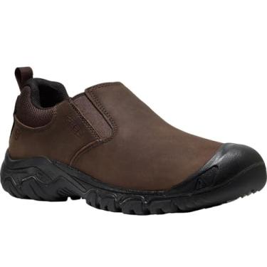 Imagem de KEEN Targhee 4 Tênis masculino casual confortável de couro, Java/preto, 10.5 Wide