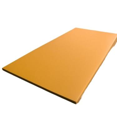 Imagem de Colchonete EVA 100x50cm para Academia, Yoga e Pilates – Tatame de Exercício Fitness Antiderrapante com Alta Densidade(Laranja,10mm)