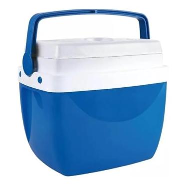 Imagem de Caixa térmica de 12 litros com alça (Azul)