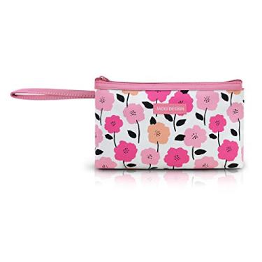 Imagem de Jacki Design Necessaire Com Alça Pink Lover Floral Rosa