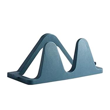 Imagem de Prateleira de sapato, organizador de sapato, sapateira, arte de plástico, suporte de sapato, montagem na parede, chinelos de drenagem, gancho de sapato, suporte de armazenamento de sapatos (cor: verde