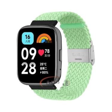Imagem de Pulseira Elástica Trançada De 22mm Para Redmi Watch 3/5 Lite, Ajustáve