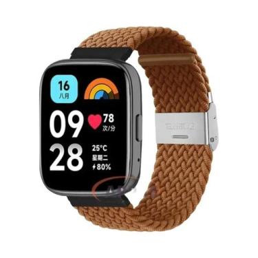 Imagem de Pulseira Elástica Trançada De 22mm Para Redmi Watch 3/5 Lite, Ajustáve