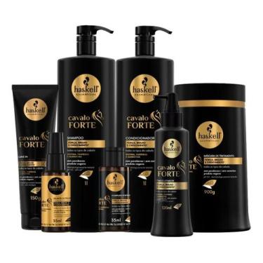 Imagem de Kit Haskell Cavalo Forte  Força, Brilho e Crescimento Capilar  Tratame