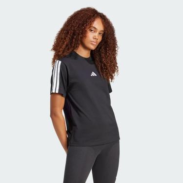 Imagem de Camiseta Adidas Algodão Essentials Três Listras Feminina-Feminino
