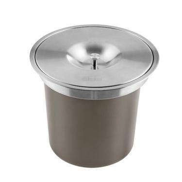 Imagem de LIXEIRA FRANKE DE SOBREPOR REDONDA 5 L (16168)