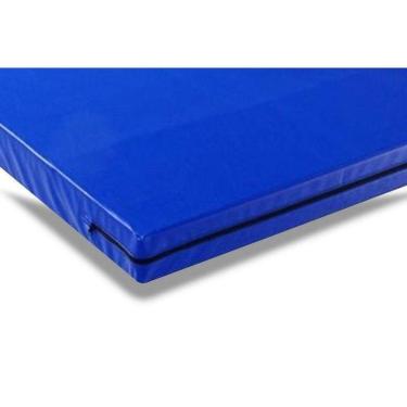 Imagem de Colchão Solteiro Hospitalar Impermeável Espuma D28 Pró Saúde Napa Azul (88x188x12) - Luckspuma