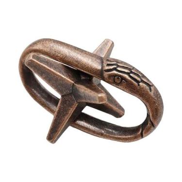 Imagem de Quebra-Cabeça De Metal Para Adultos E Crianças, Desafio De Lógica Inte