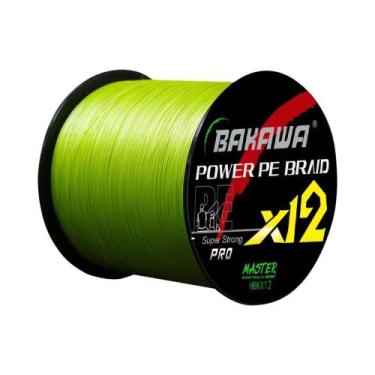 Imagem de Linha De Pesca Trançada De 12 Fios 500M Multifilamento PE Resistente À